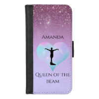 Purple Queen Of The Beam Gymnastics Personalized