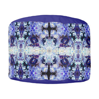 Purple Rabbit Yoga Pose Pouf Pillow be Deprise