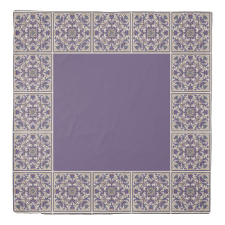 Purple Radial Duvet Cover
