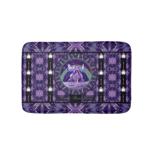 Purple rain Fairy Bath Mat