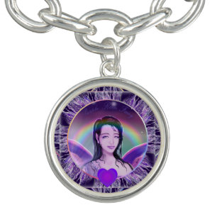 Purple Rain fairy Bracelet