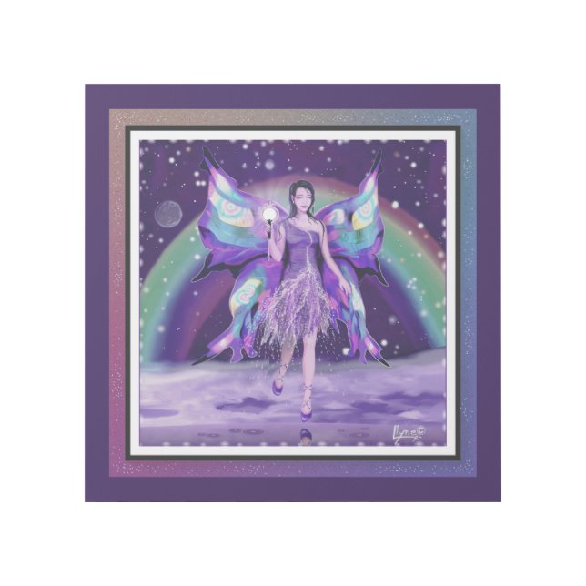 Purple Rain Fairy Gallery Wrap (Front)