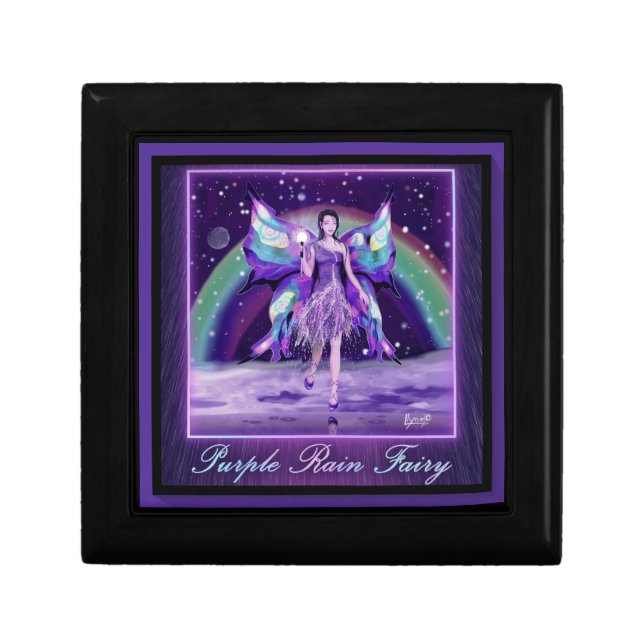 Purple rain fairy gift box (Front)