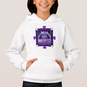 Purple rain fairy hoodie