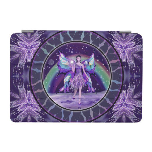 Purple Rain Fairy iPad Mini Cover (Horizontal)