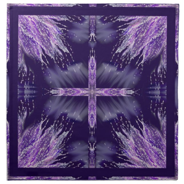 Purple rain Fairy Napkins (Front)