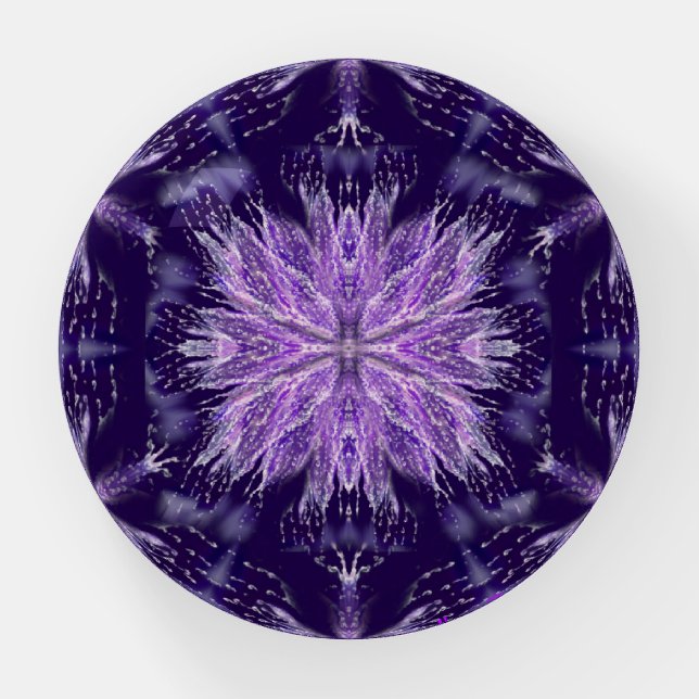 Purple Rain fairy Paperweight (Front)