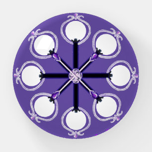 Purple Rain fairy Paperweight