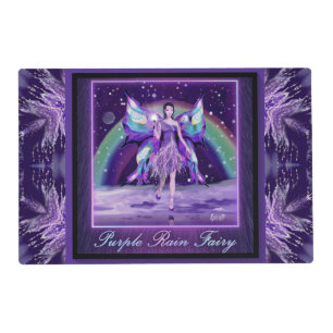 Purple rain Fairy Placemat