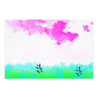 PURPLE RAIN PHOTO PRINT