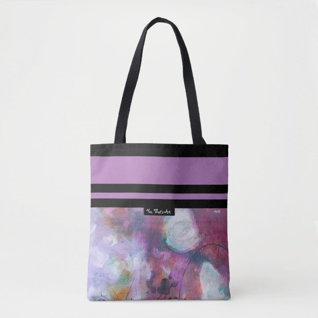 purple&Rain Tote Bag (Front)