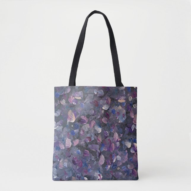Purple Rain Tote Bag (Front)