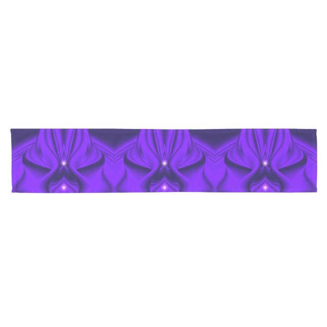 Purple Rainbow Dreams , Two Stars Short Table Runner (Horizontal)