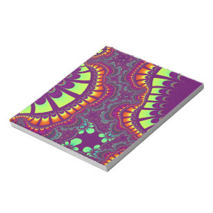 Purple Rainbow Remix Notepad