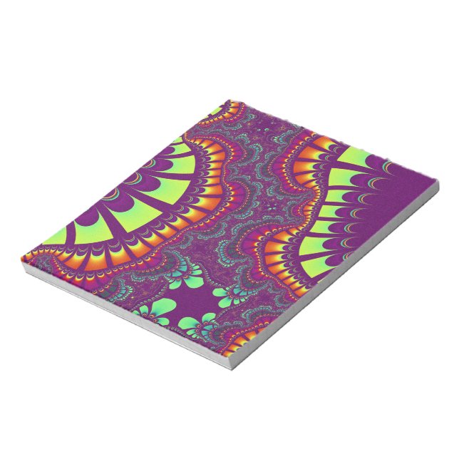 Purple Rainbow Remix Notepad (Rotated)