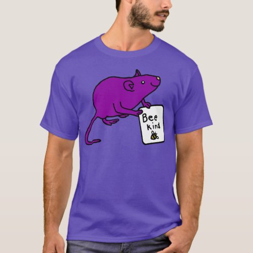 Purple Rat Be Kind T_Shirt