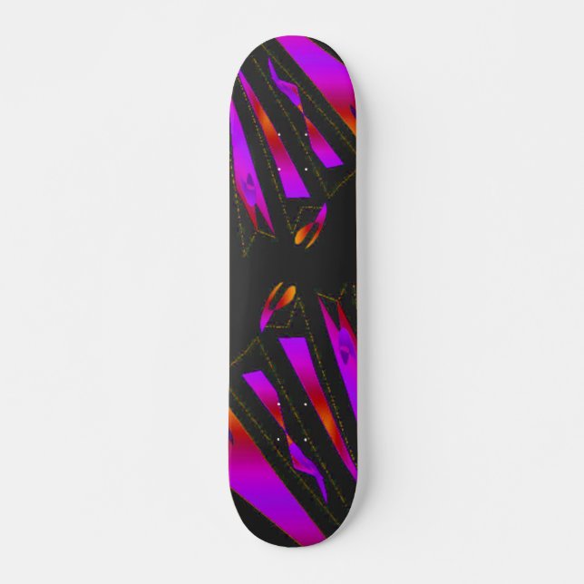"Purple Rayz" Skateboard (Front)