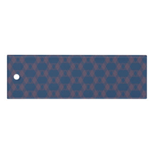 Purple, red, trendy, cool modern decorative art ruler