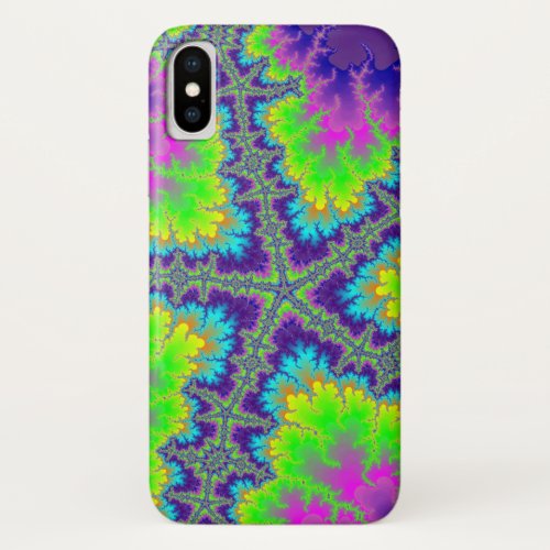 Purple Reef Starfish iPhone X Case