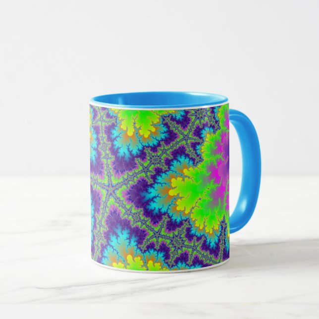 Purple Reef Starfish Mug (Front Right)