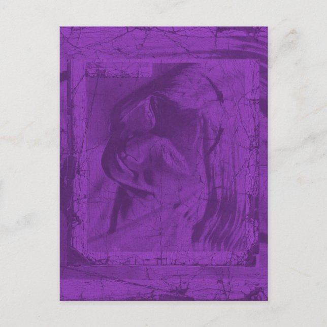 Purple Reflections I Postcard (Front)