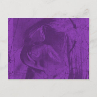Purple Reflections Postcard