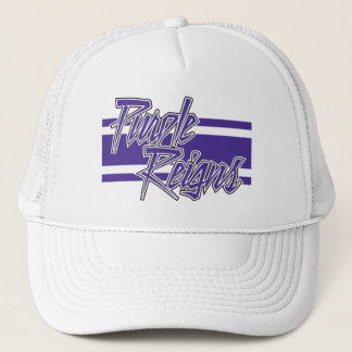 Purple Reigns N-Stripe on Hats -