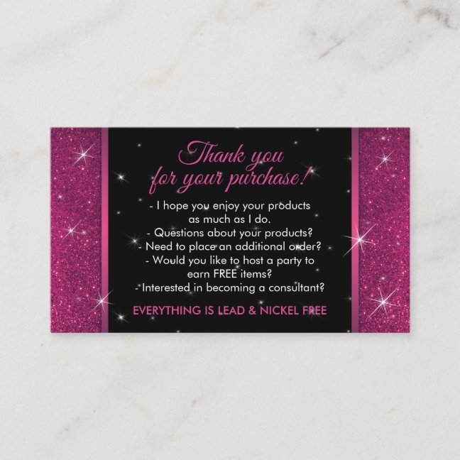 Purple Retro Diamond Crown Jewelry Business Card