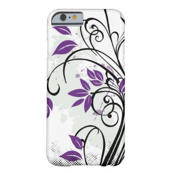 Purple Rhapsody Barely There Iphone 6 Case by EnKore at Zazzle
