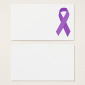 PURPLE RIBBON CAUSES support for Alzheimer's disea (Front & Back)