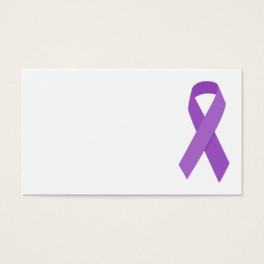 PURPLE RIBBON CAUSES support for Alzheimer's disea (Front)