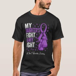 Purple Ribbon Daughter Chiari Malformation Awarene T-Shirt