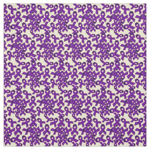 Purple Ribbon Fabric