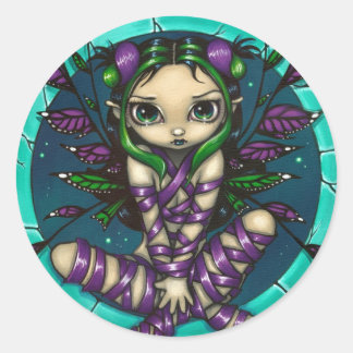 "Purple Ribbon Fairy" Sticker