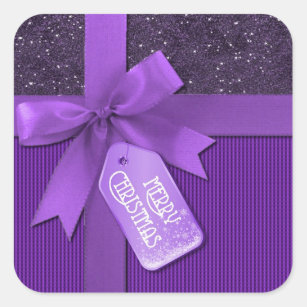 Cute purple bow Sticker for Sale by AurelsPrints