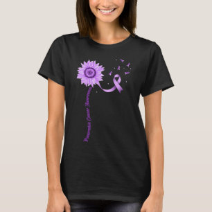 Purple Ribbon Pancreatic Cancer Awareness T-Shirt