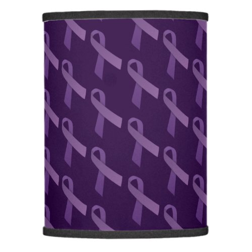 Purple Ribbon sarcoidosis awareness Lamp Shade