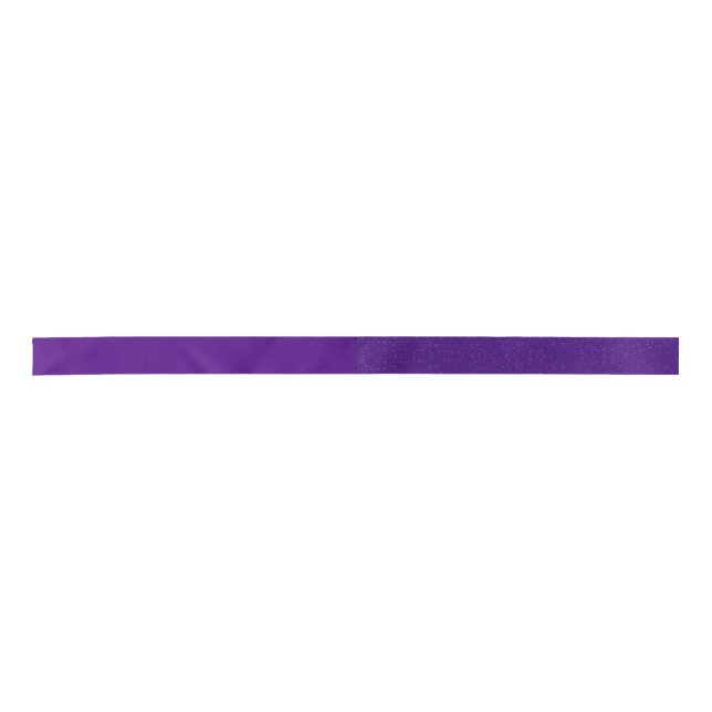 Purple Ribbon: Smooth & Textured Finish Satin Ribbon (Front)