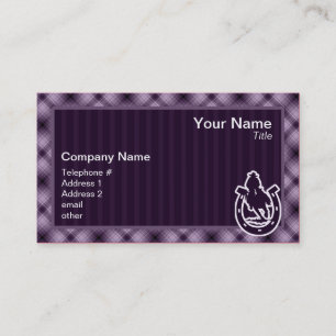 Purple Rodeo Business Card