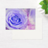Purple Rose Background Customized Template (Desk)
