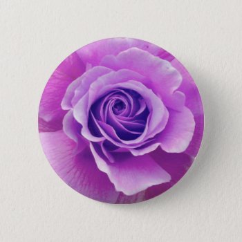 Purple Rose Button by ggbythebay at Zazzle