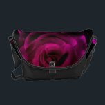 Purple Rose Courier Bag<br><div class="desc">Art, the universal language of the Soul. - 'Chole Wess</div>