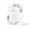 Purple Rose Floral 100th Birthday Party