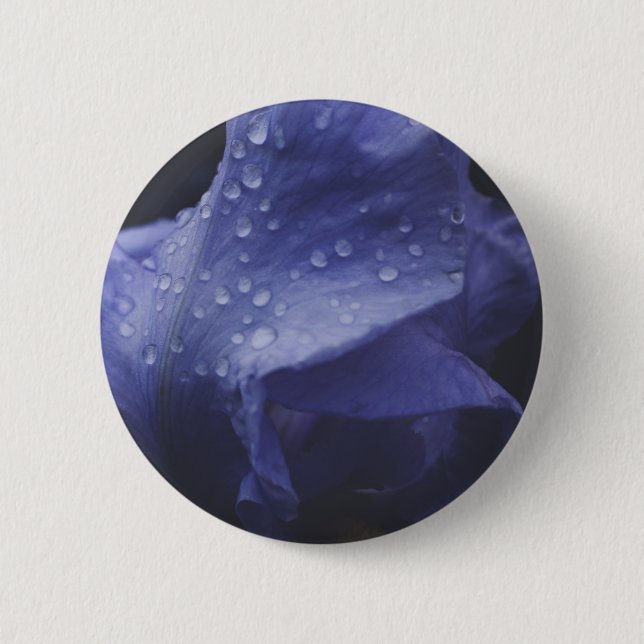 Purple Rose Flower Button (Front)