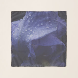 Purple Rose Flower Scarf