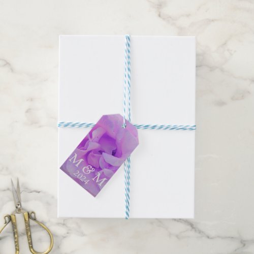 Purple Rose Gift Tag
