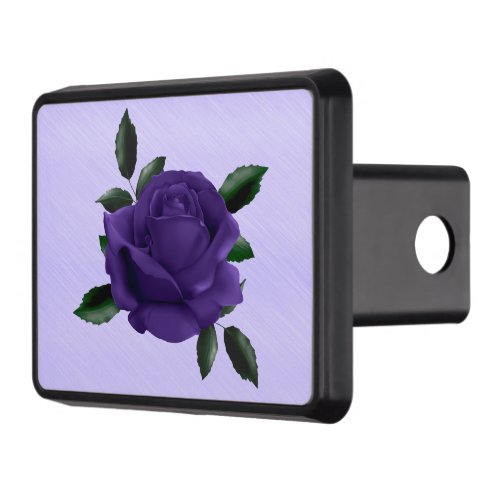 Purple Rose Hitch Cover