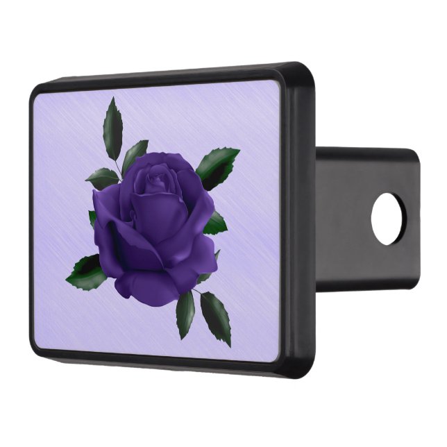 Purple Rose Hitch Cover (Left)