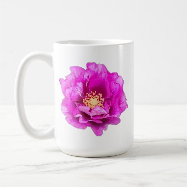 Purple Rose Mug (Left)