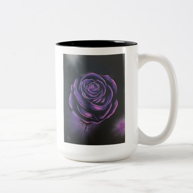 "Purple Rose" Mug Drinkware (Right)